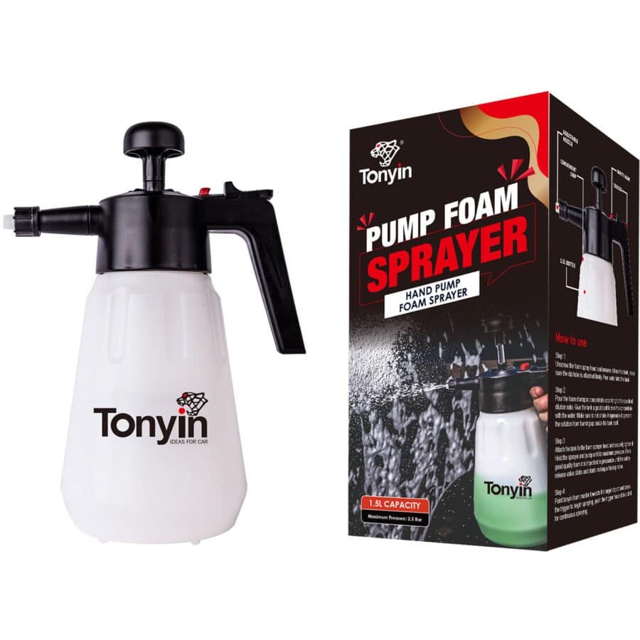 Pump foam sprayer