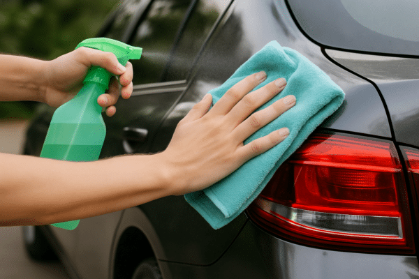 auto wassen zonder water